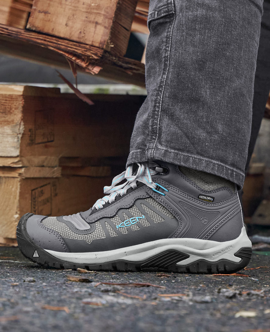 Women's Reno Waterproof Mid (Soft Toe) Magnet/Ipanema / Keen Online