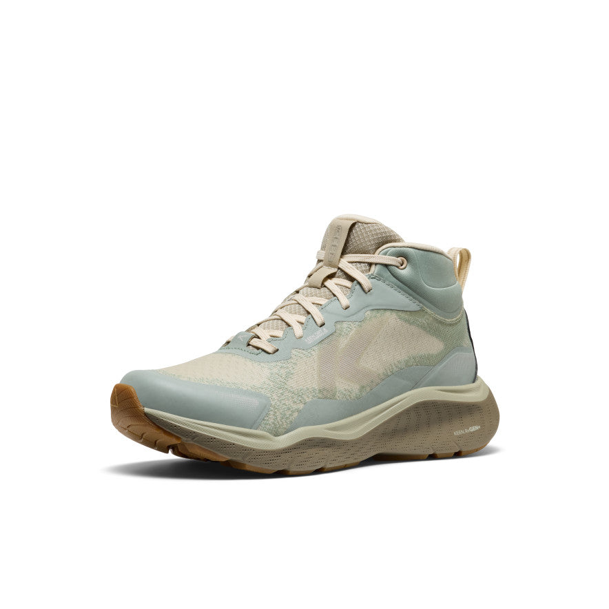 Women's Leiki Waterproof Hiking Boot Iceberg Green/Birch | Kenn On Sale