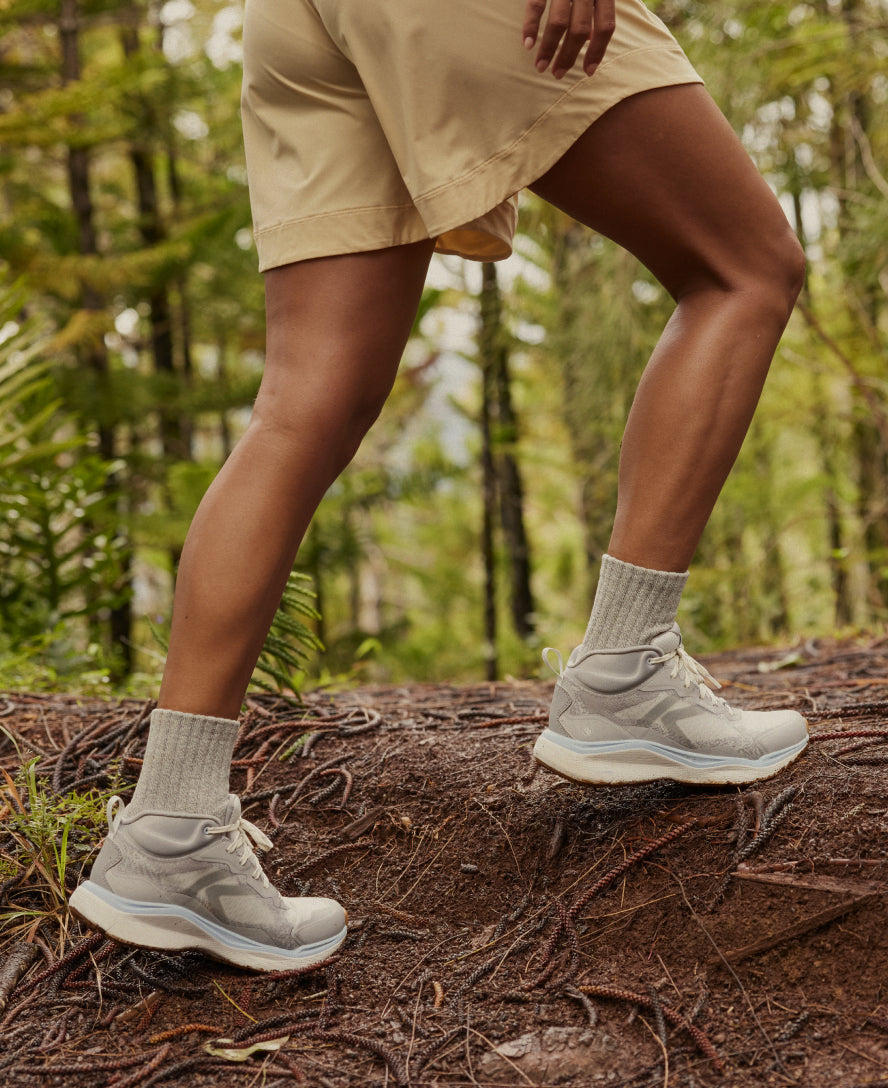Women's Leiki Waterproof Hiking Boot Iceberg Green/Birch | Kenn On Sale