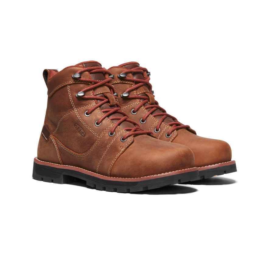 Women's Seattle 6" Waterproof Boot (Aluminum Toe) Gingerbread/Black / Keen Online