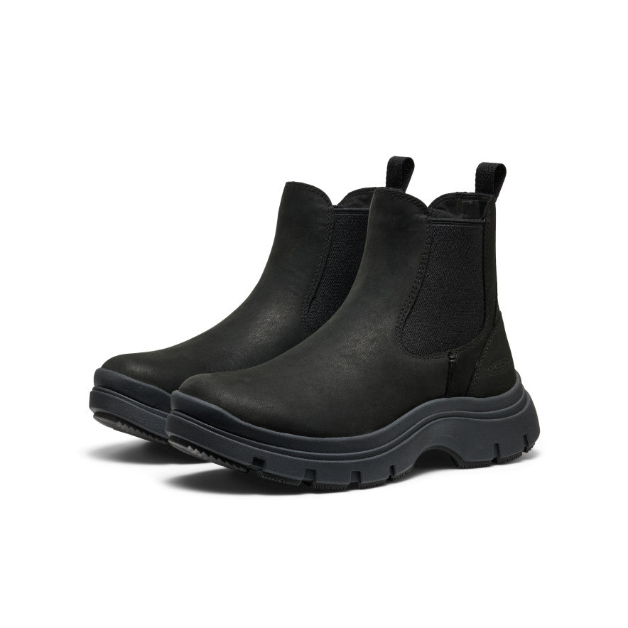 Women's Kosa Chelsea Boot Black/Black / Keen Sale