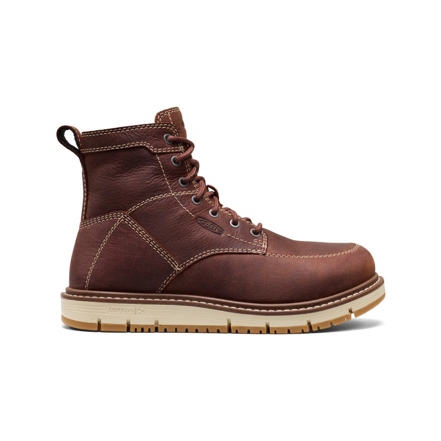 Women's San Jose 6" Boot (Aluminum Toe) Gingerbread/Gum / Keen Online