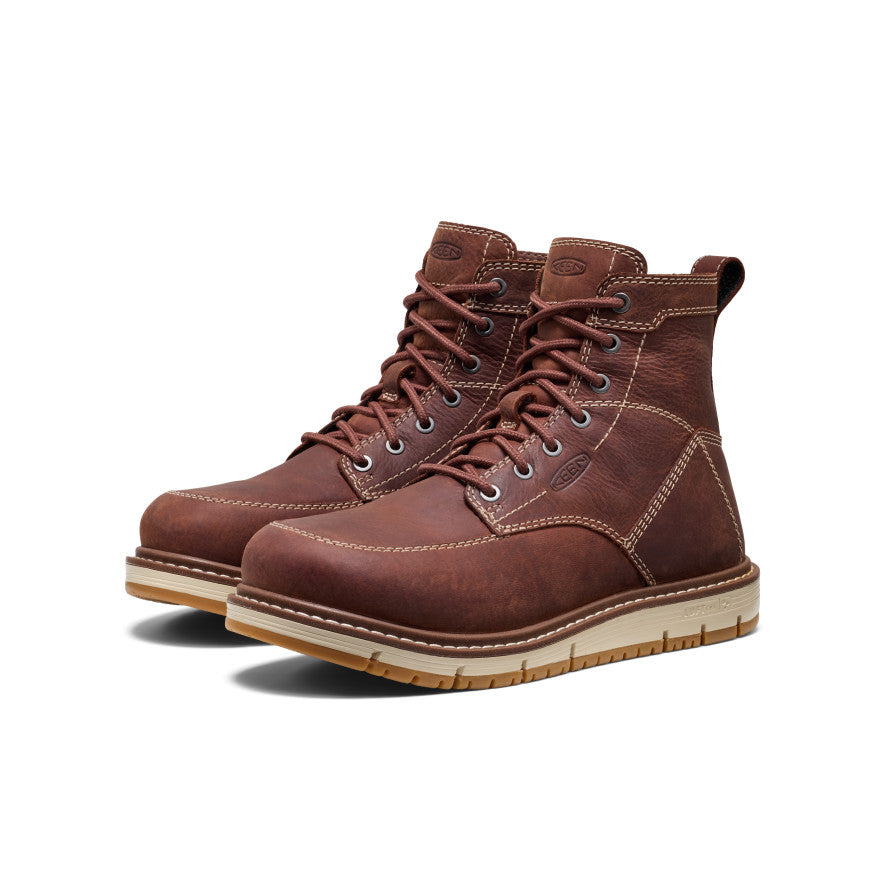 Women's San Jose 6" Boot (Aluminum Toe) Gingerbread/Gum / Keen Online
