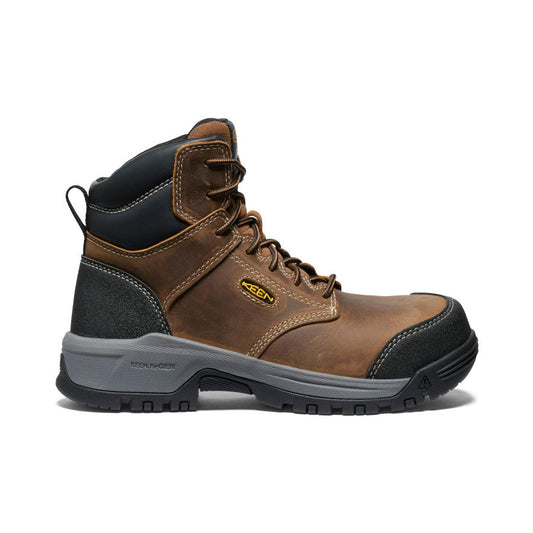 Women's Evanston 6" ESD Boot (Carbon Toe) Bison/Black / Keen For sale