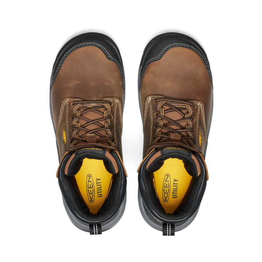 Women's Evanston 6" ESD Boot (Carbon Toe) Bison/Black / Keen For sale