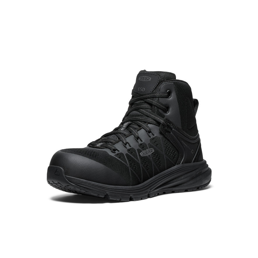 Women's Vista Energy Mid ESD (Carbon Toe) Black/Black | Kenn On Sale