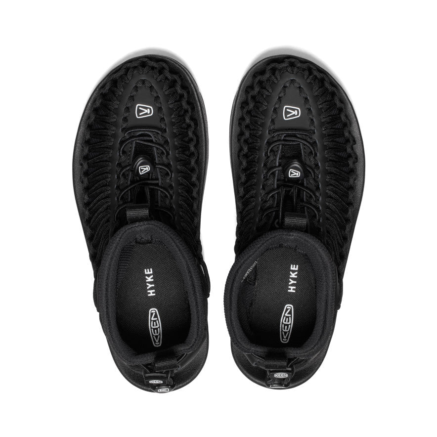 Women's UNEEK High Top x HYKE HYKE Black | Keen Outlet