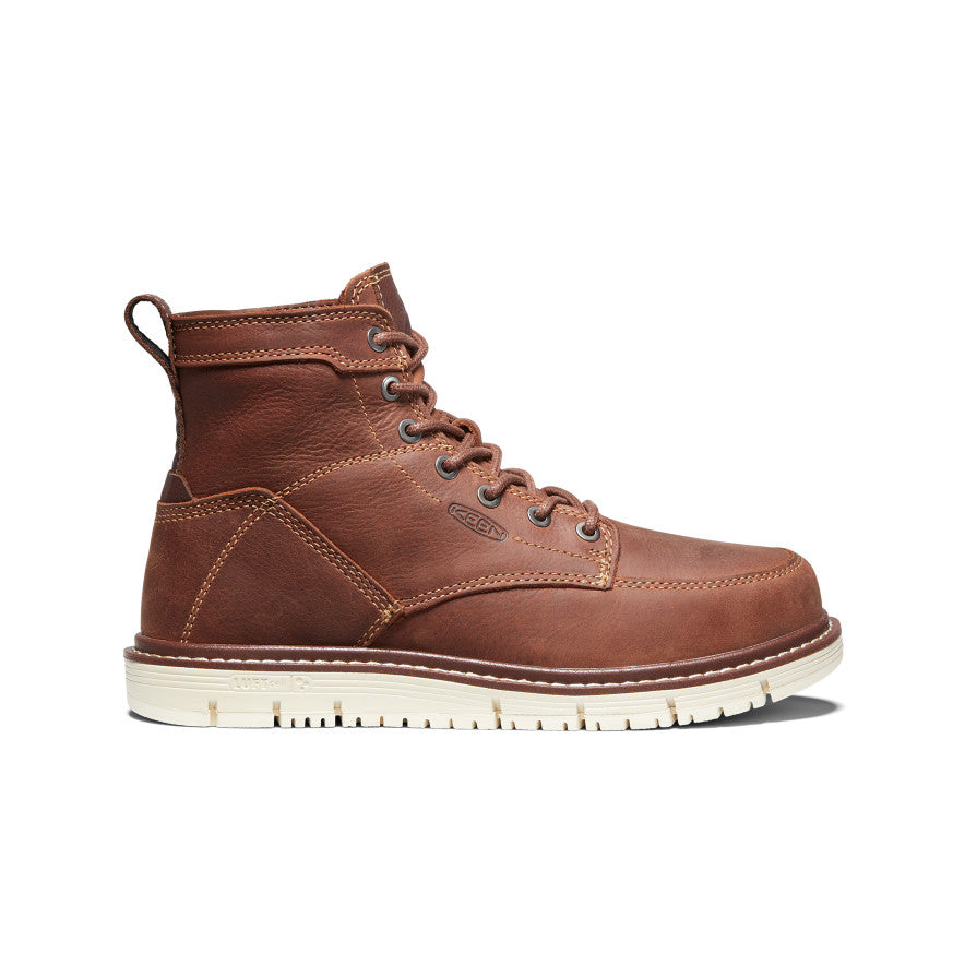 Women's San Jose 6" Boot (Soft Toe) Gingerbread/Off White / Keen Online