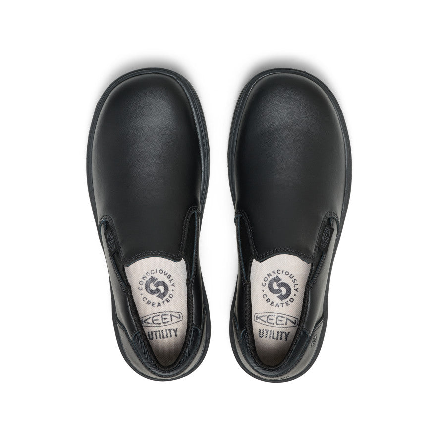 Women's Kenton Shift WTX Work Shoe (Soft Toe) Black/Black | Keen Discount