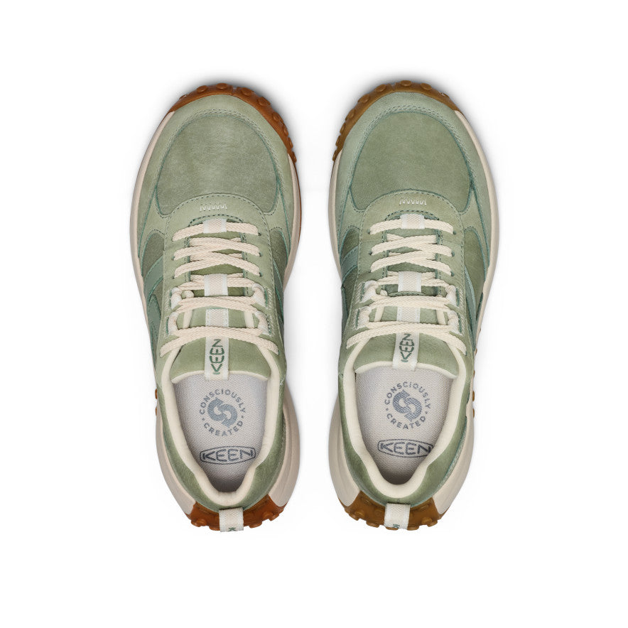 Women's KS86 Leather Sneaker Lily Pad/Birch / Keen For sale