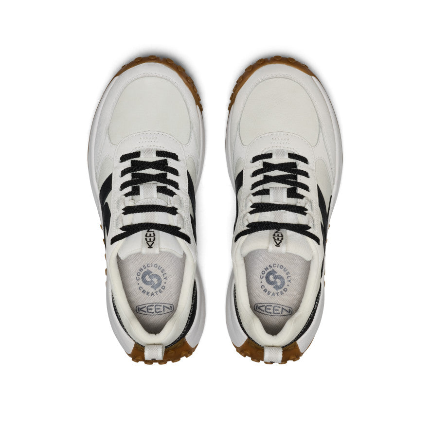 Women's KS86 Leather Sneaker Star White/Black | Kenn On Sale