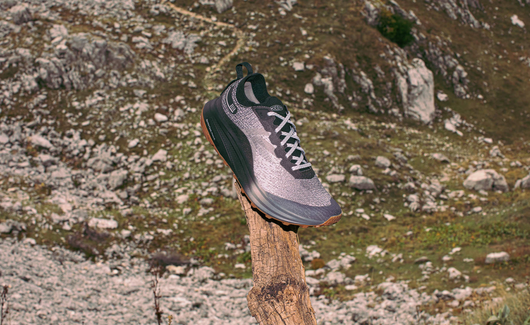 Women's Seek Trail Running Shoe Black/Magnet | Keen Discount