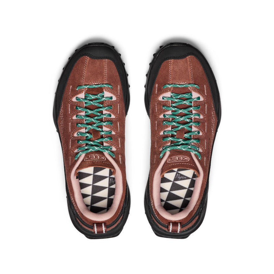 Women's Jasper Zionic Sneaker x Pilgrim Surf + Supply Marron/Adobe Rose | Keen Outlet