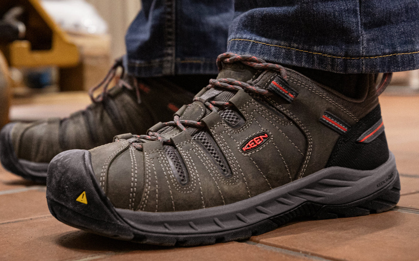 Women's Flint II (Steel Toe) Magnet/Rose | Keen Discount