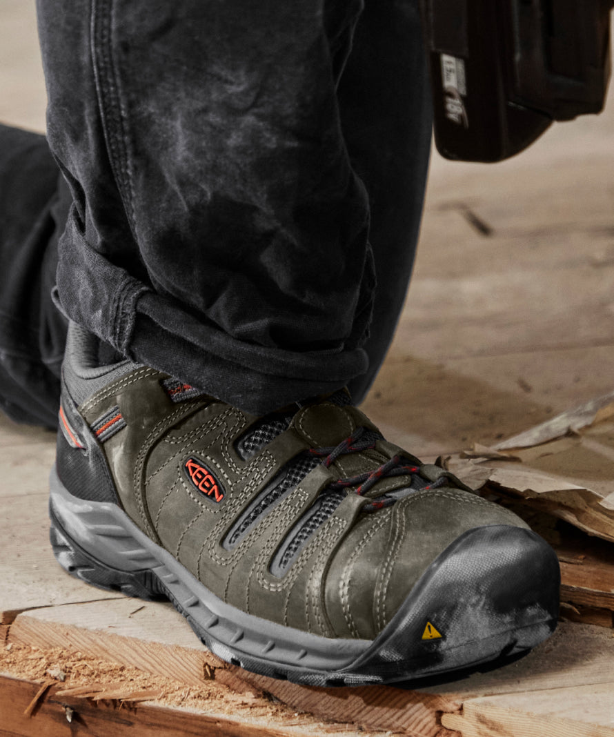 Women's Flint II (Steel Toe) Magnet/Rose | Keen Discount