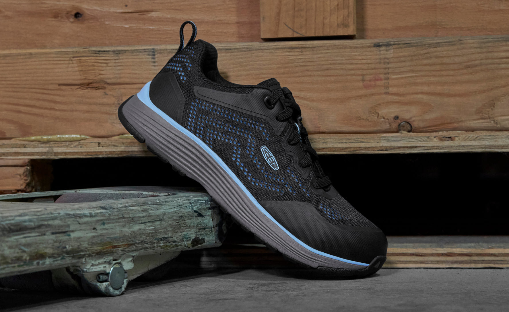 Women's Sparta 2 (Aluminum Toe) Airy Blue/Black / Keen Online