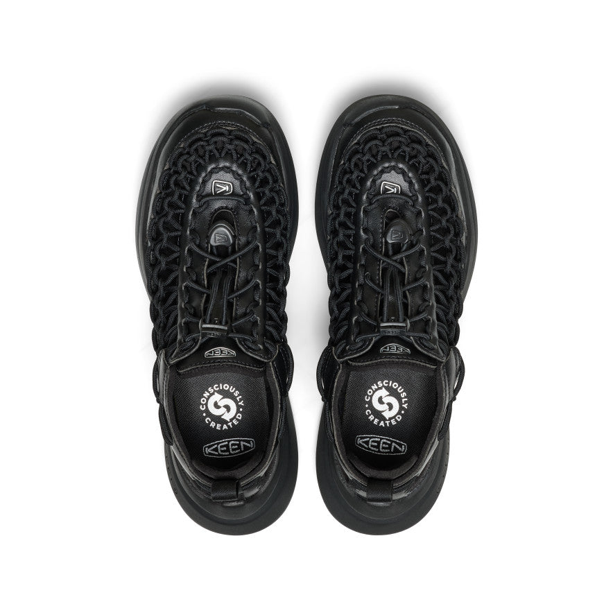 Women's UNEEK WK SNIDEL Sneaker Black/Silver / Keen Online
