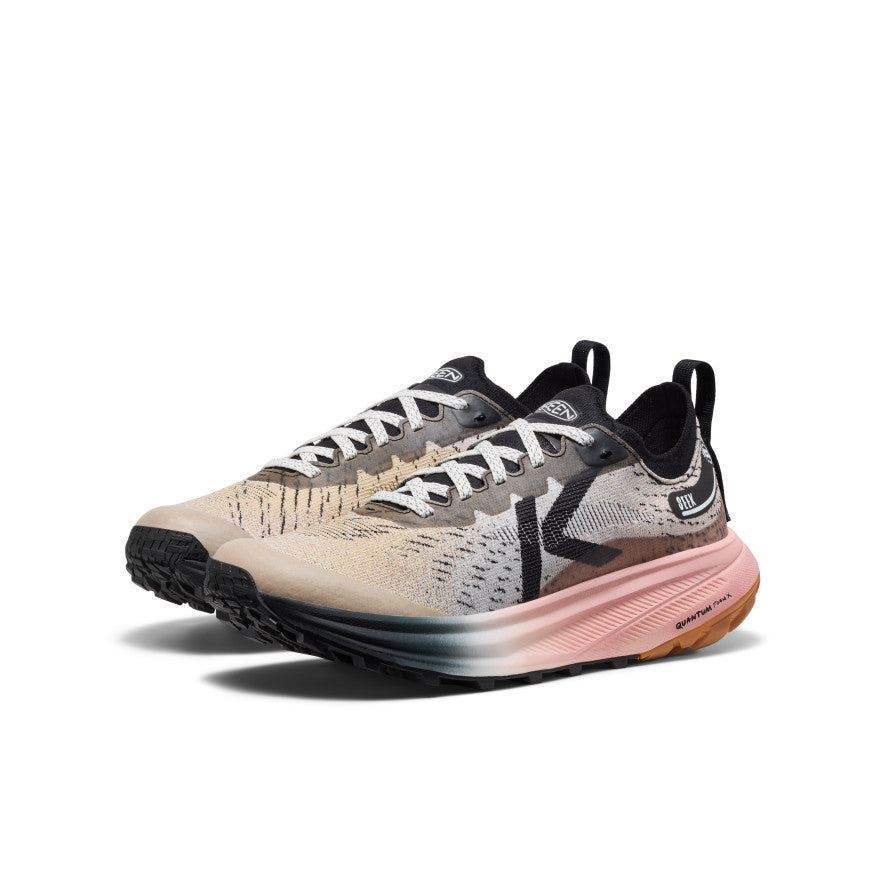 Women's Seek Trail Running Shoe Black/Sunset Sand / Keen Online