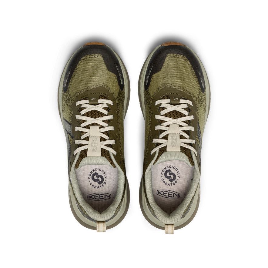 Women's Leiki Speed Hiking Shoe Dark Olive/Birch / Keen For sale