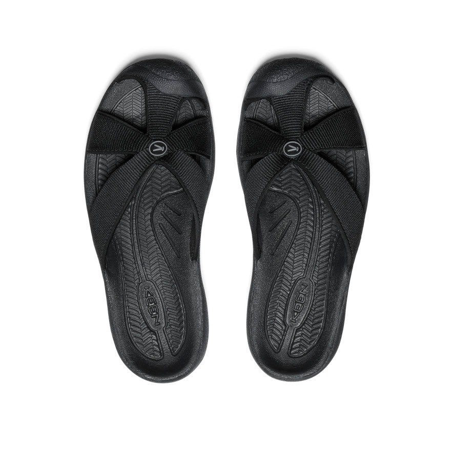 Women's Bali Slide Sandal Black/Steel Grey / Keen Online