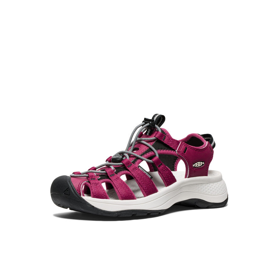 Women's Astoria West Sandal Beaujolais/Star White / Keen For sale