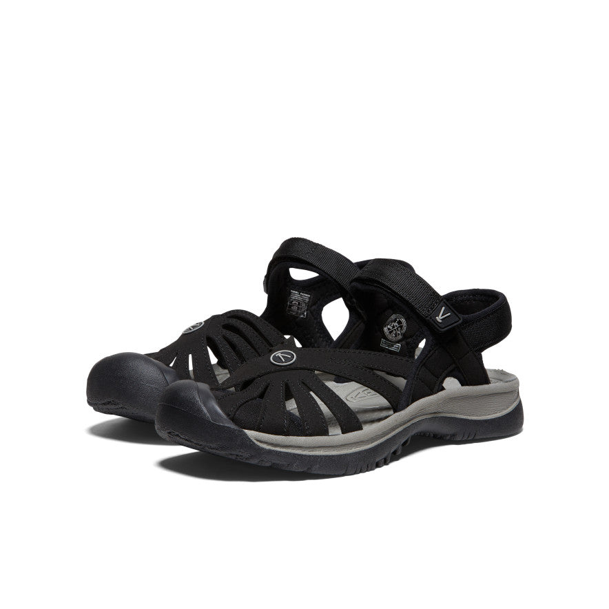 Women's Rose Sandal Black/Neutral Gray | Kenn On Sale