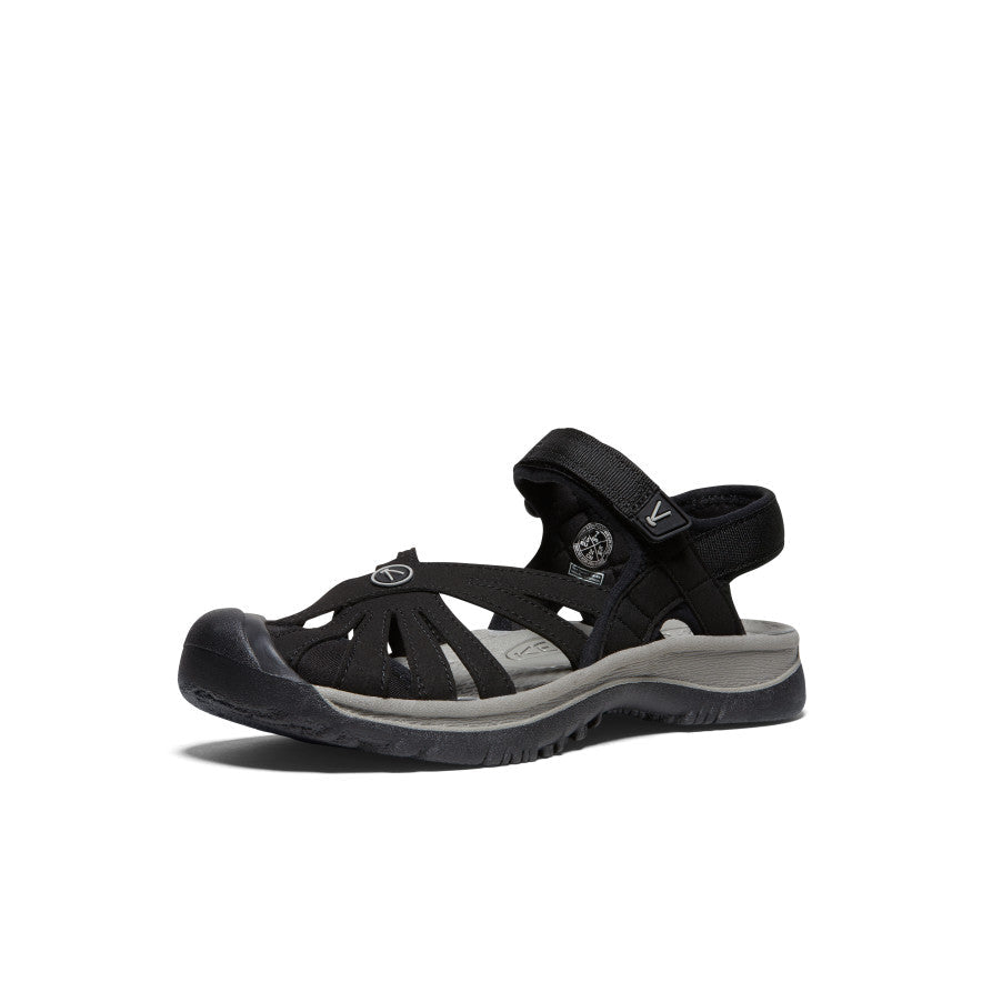 Women's Rose Sandal Black/Neutral Gray | Kenn On Sale