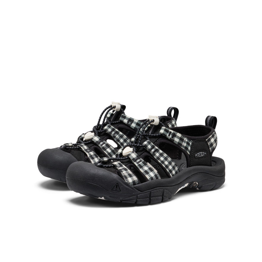 Women's Newport Retro Black/Gingham | Kenn On Sale