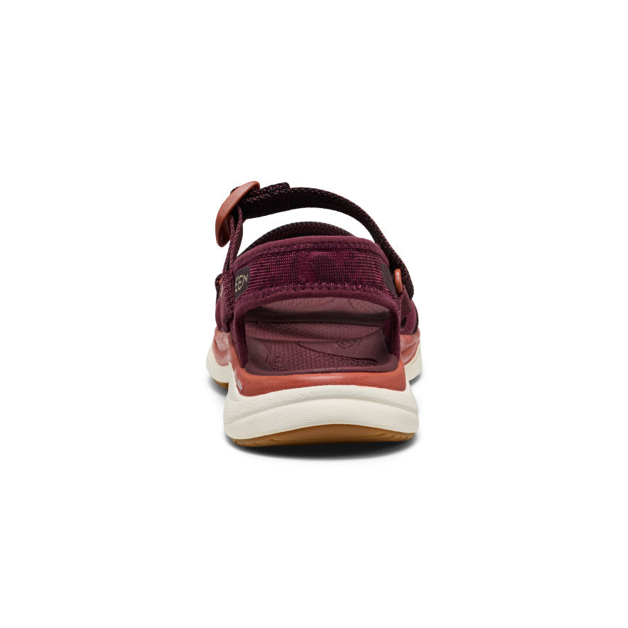 Women's Leiki Open-Toe Sandal Fig/Burnt Brick / Keen Sale