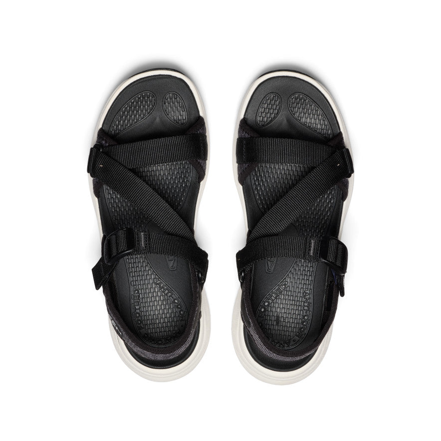 Women's Leiki Open-Toe Sandal Black/Star White / Keen For sale