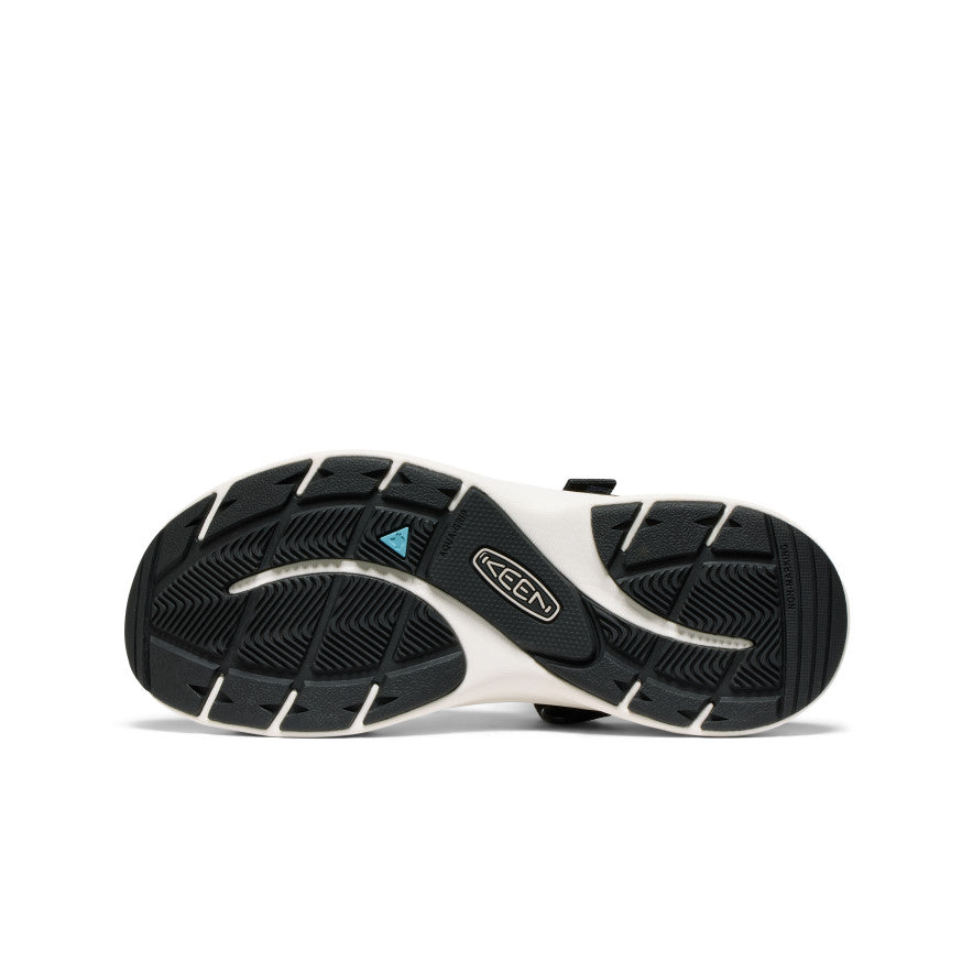Women's Leiki Open-Toe Sandal Black/Star White / Keen For sale