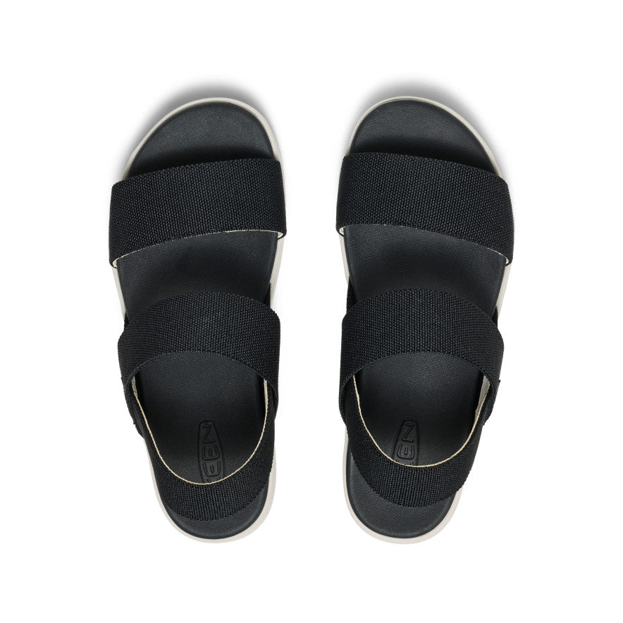 Women's Elle Backstrap Sandal Wide Black | Keen Outlet