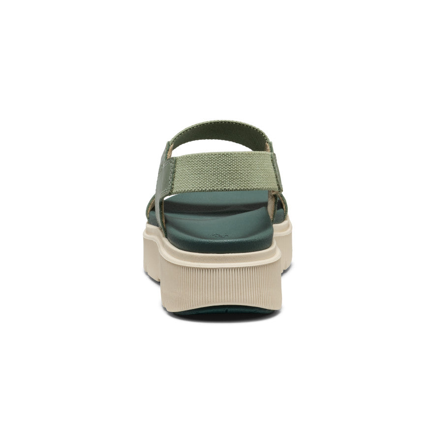 Women's Elle Mila Backstrap Sandal Lily Pad/Dark Forest / Keen For sale