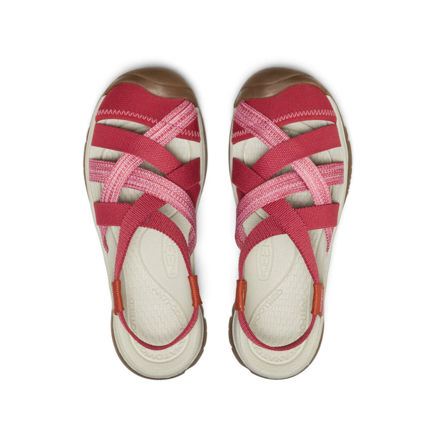 Women's Whisper Lattice Sandal Garnet/Burnt Brick / Keen Online