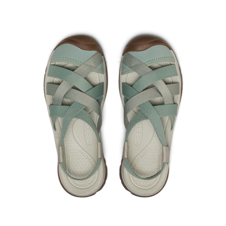 Women's Whisper Lattice Sandal Lily Pad/Plaza Taupe / Keen For sale