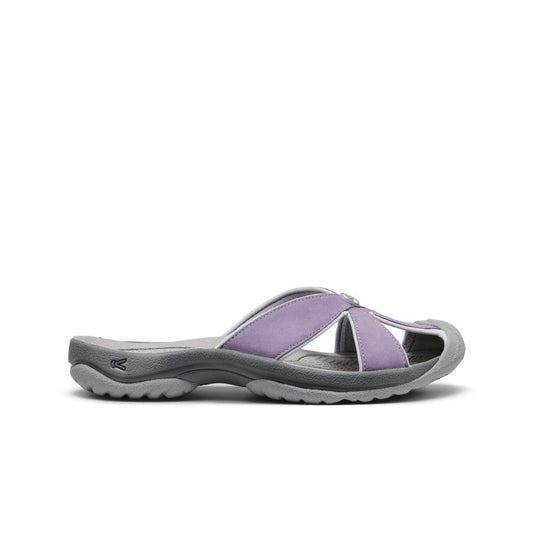 Women's Bali Leather Slide Sandal Purple Haze/Steel Grey / Keen Online