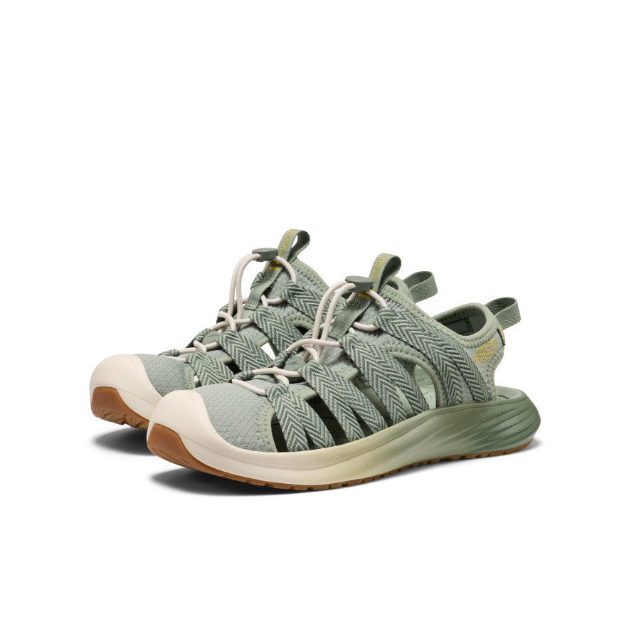 Women's Whisper Lite Sandal Lily Pad/Cream Gold | Keen Outlet