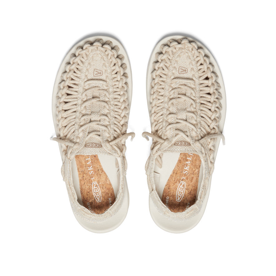 Women's UNEEK Canvas x Skall Studio Natural/Birch / Keen Online