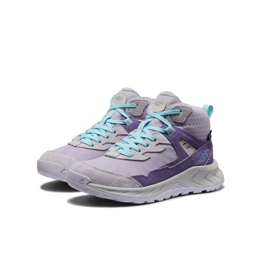 Big Kids' Hightrail Waterproof Hiking Boot Purple Haze/Thistle / Keen For sale