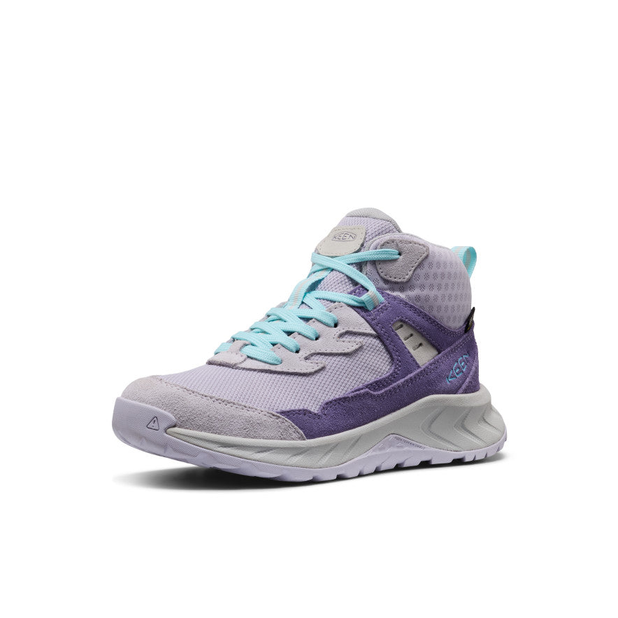 Big Kids' Hightrail Waterproof Hiking Boot Purple Haze/Thistle / Keen For sale