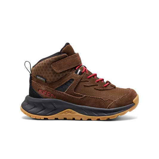 Little Kids' Hightrail Waterproof Hiking Boot Dark Earth/Garnet | Kenn On Sale