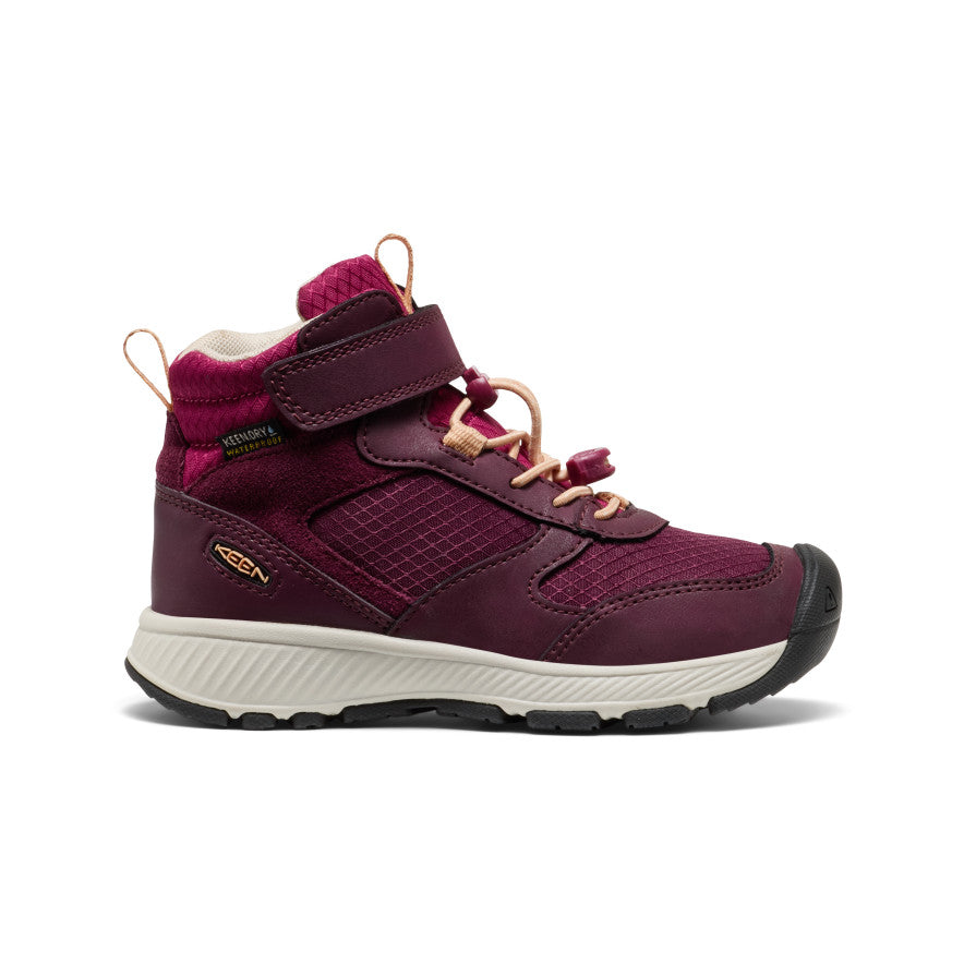 Little Kids' Skua Waterproof Boot Fig/Peach Fuzz / Keen Online