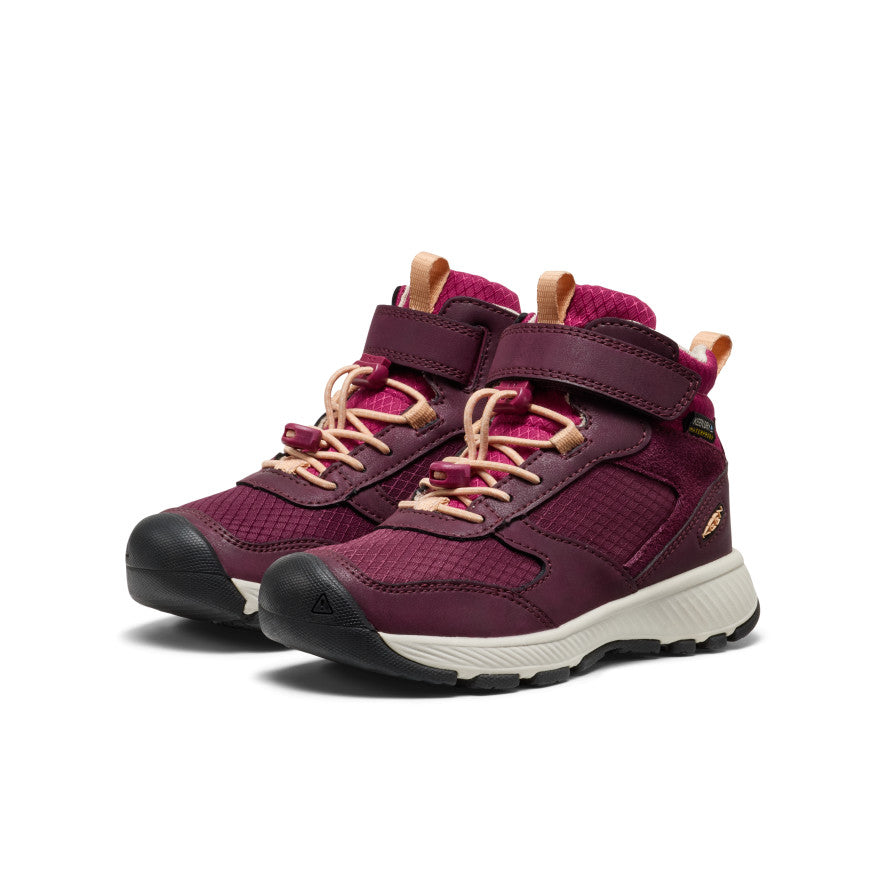 Little Kids' Skua Waterproof Boot Fig/Peach Fuzz / Keen Online