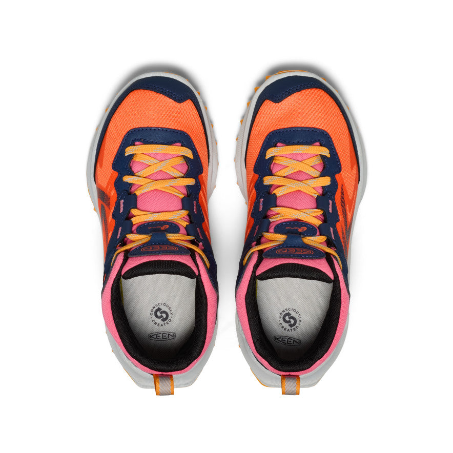 Big Kids' Zionic Waterproof Boot Naval Academy/Nasturtium | Keen Outlet