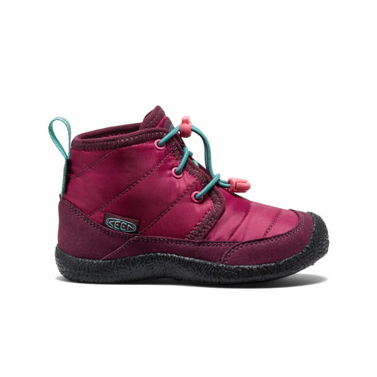 Little Kids' Howser II Waterproof Chukka Beaujolais/Pool Blue / Keen Sale