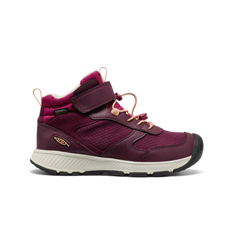 Big Kids' Skua Waterproof Boot Fig/Peach Fuzz / Keen For sale