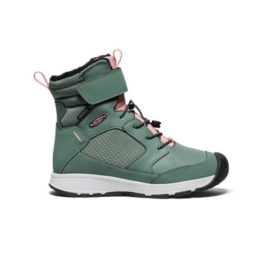 Big Kids' Skua Waterproof Winter Boot Dark Forest/Rose Elegance / Keen Online
