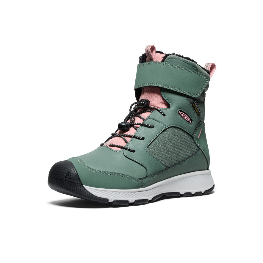 Big Kids' Skua Waterproof Winter Boot Dark Forest/Rose Elegance / Keen Online