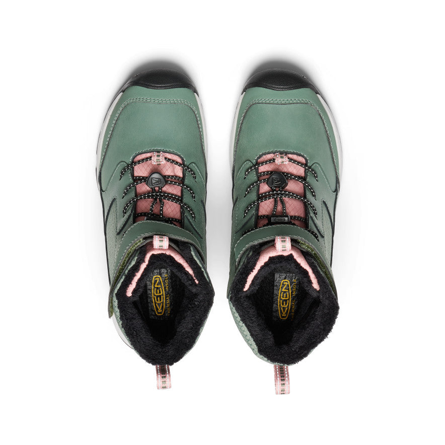 Big Kids' Skua Waterproof Winter Boot Dark Forest/Rose Elegance / Keen Online