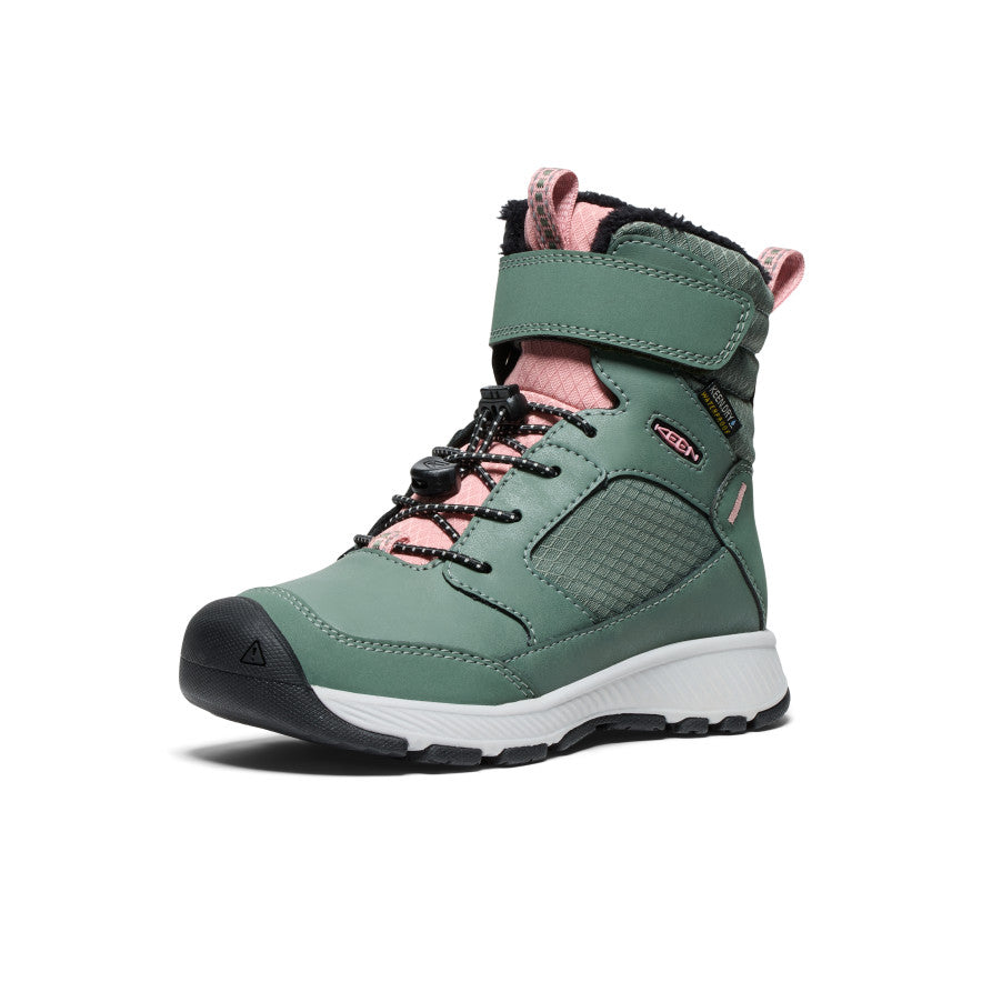 Little Kids' Skua Waterproof Winter Boot Dark Forest/Rose Elegance / Keen For sale